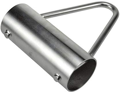 SchenkSpass Vertikaltuchaufhängung [Made in Germany] für Aerial Yoga, Aerial Silk, Yogatuch & Hängematte (Chrome Optik)