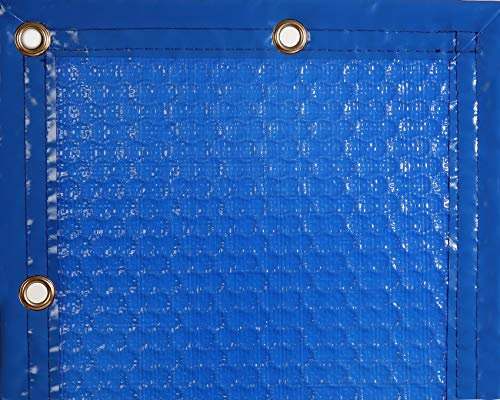 INTERNATIONAL COVER POOL GeoBubble copertura solare 700 micron per piscina 4 x 8 metri con rinforzo nelle larghezze