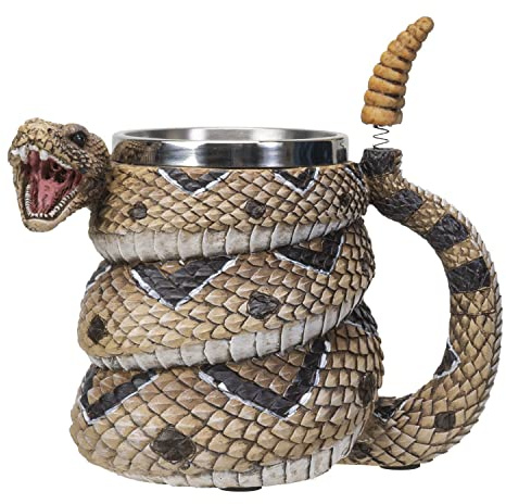 SUMMIT COLLECTION Rattlesnake Kaffeetasse, 473 ml, Diamantrückseite, Bierkrug
