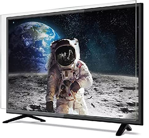 KELUNIS Matte TV Screen Protector, Anti Blue Light Anti-Glare TV Film Anti-Reflection Rate Up To 90% for Family TV Eyes Fatigue Protection/A / 55in 1221/689mm