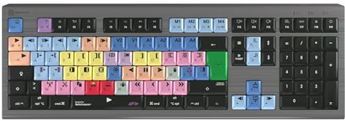 Logickeyboard Avid Media Composer Astra2 BL fr. Mac Tastatur