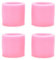 Confezione da 4 stampi per candele d'api in silicone per candele d'api fatte in casa, mini sapone