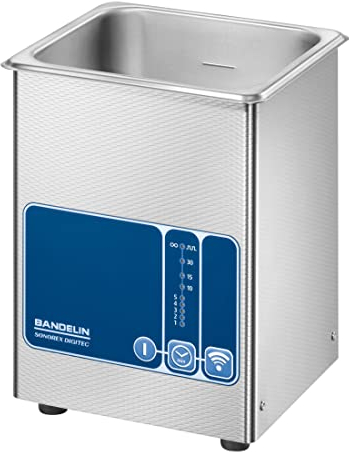 Sonorex Digitec DT 52 (1,8 Liter), Ultraschallreinigungsgerät mit 35 kHz Frequenz, Ultraschallbad aus Edelstahl 1.4301, Ultraschall Reinigungsbad mit 60 Watt Ultraschall-Leistung