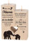 Geschenke für Mama,Geburtstagsgeschenk für Mama,Geschenke Zum Muttertag,Erntedankfest Weihnachts Personalisierte Geschenkkerzenhalter für Mama,Beste Mama Geschenk (M)