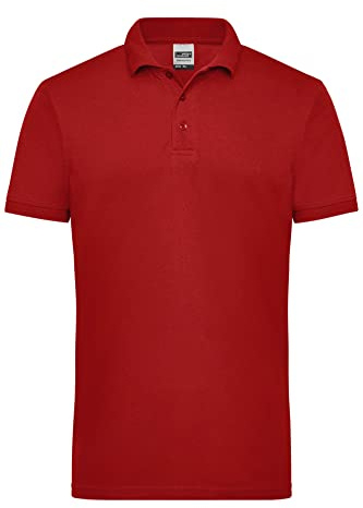 James & Nicholson Herren Workwear Polo - Robustes Poloshirt für Hobby und Beruf