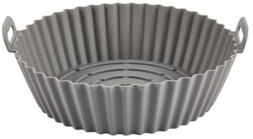 Lakeland Silicone Air Fryer Basket Long Lasting, Reusable and Dishwasher Safe Microwave and Oven Safe