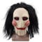 SC Products Halloween Saw Jigsaw Mask for Adults & Kids | Halloween 2023 Horror Cosplay Costume | The Saw X Billy Puppet Mask | Horror Halloween Costume