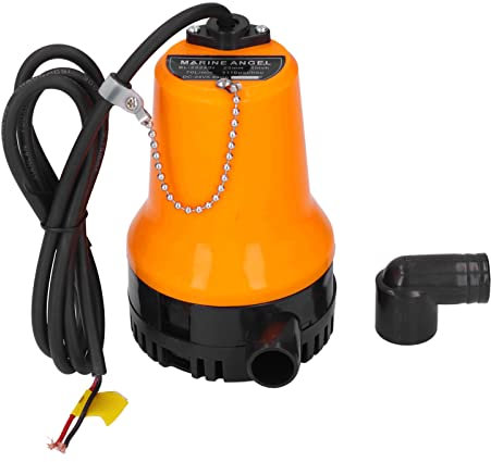 Pompe Submersible DC, Pompe Submersible 24 VDC 45 W, Pompe Immergée à Tête de 4 M, Pompe 5400 Tr/min pour Bateau D'étang D'aquarium, Pompes de Puisard