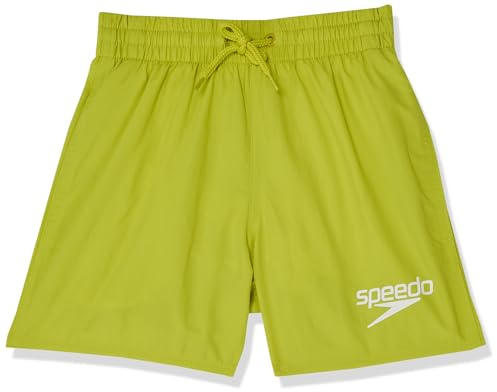Speedo Boys 13 Watershorts | Swim Shorts | Swimming Trunks | Quick Dry | Comfort | Chlorine Resistant Swimming Trunks, Bitter Lime, XL