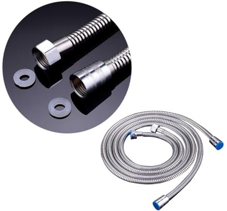 Homoyoyo wasserschlauch wasserleitung badwanne badaccessoires shower+ badezimmer armaturen Badezimmerschlauch badezimmer schlauch verlängerung badezimmer schlauch dusche gewaschen Duschkopf