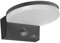 Maclean MCE344 LED Wandleuchte mit PIR Bewegungssensor und Dämmerungssensor, 15W 1560lm Wandlampe IP65 Wasserdicht Außenlampe 4000K Neutralweiß, für Außen- und Innenbereich (Grau)