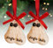 Neuartige Jingle Balls-Kugel, lustige 3D-Kugeln als Weihnachtsbaumschmuck, Hodenkugelschmuck, Hodensack-Eier-Hängeschmuck, urkomisches Scherzgeschenk für unvergessliche Weihnachten (2PCS)