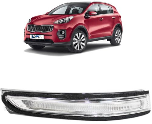 BIAREN Wing Mirror Indicator Light Lamp Repeater Left For Kia Sportage (2015-2020) 87614-F1000 87614F1000