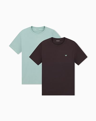 Man's Endurance 2-Pack Crew Neck T-Shirt Brown XXL Regular FIT