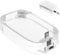 GEEKRIA Mouse Charging Station, Acrylic Mouse Charging Dock, Mouse Stand, Compatible with Apple Magic Mouse (USB-C), Magic Mouse Accessorie (Transparent)
