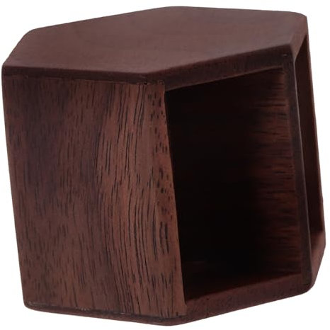 HEMOTON Couchtisch Aus Holz Puppenhaus Beistelltisch Dekorminiaturen Möbel Puppenmöbel Aus Holz Mini-haustisch Mini-Schreibtisch Mini-Tisch Mini-teetischdekoration Dark Brown Hölzern