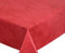 Wachstuchtischdecke abwischbar, OVAL RUND ECKIG, fleckenabweisende Gartentischdecke Marmorstein, zuschneidbare Wachstuch Tischdecke (Eckig 140x120 cm, Rot)