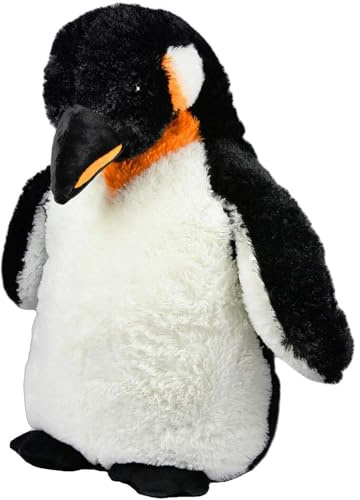 The Magic Toy Shop Giant Penguin Soft Toy 60cm / 24 - Large Standing Emperor Stuffed Animal Plushie - Big Black & White Cuddly Teddy for Kids & Adults, Boys & Girls