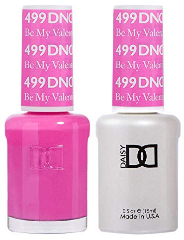 DND Duo Gel & Nail Polish Set - Be My Valentine 499-2x15ml