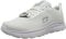 Skechers Flex Advantage Sr Bendon Herren-Sneaker, Weißes Netzgewebe, Wasser- und schmutzabweisend, 42 EU