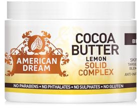 American Dream Kakaobutter Zitrone Solid Complex 2oz Reisegröße