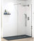 Mampara de Ducha FIJA FRONTAL Málaga – Panel Pantalla Fijo TRANSPARENTE – 200cm Altura - Cristal Templado antical y 8mm de espesor Varias Medidas Disponibles – Cromo, 60 cm (1 fijo)