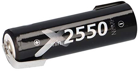 Akku AA Mignon LSD Plus NI-MH 1,2V 2550mAh Low self-Discharge mit Lötfahne Z wiederaufladbar