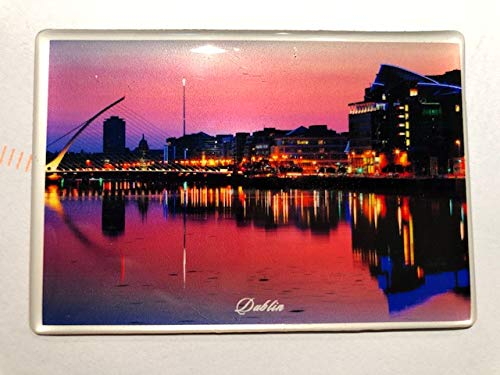 Dublin Irland-Souvenir-Kühlschrankmagnet Fridge Magnet, Reiseandenken 061212