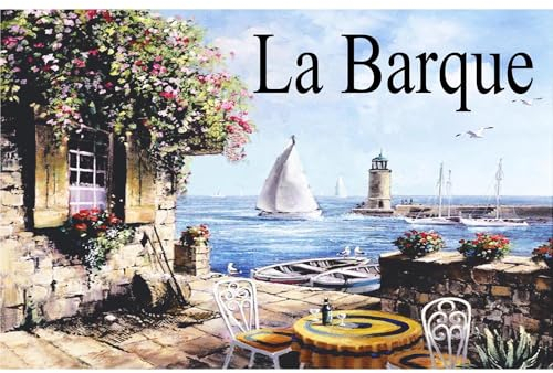 Panneau ou plaque d'entrée de maison – 15x20cm – Texte au choix