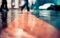 LHJOYSP number puzzle 1000 piece City road rain street rainy day 75x50cm
