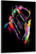 5D Diamant Painting Set FüR Erwachsene Und Kinder Michael Jackson Minimalist und Picture Modern DIY Diamond Painting Kristall Strass Diamant Stickerei GemäLde 15.7x19.7(40x50cm) Kein Rahmen