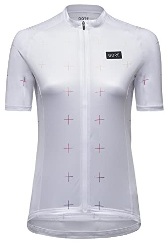 GORE WEAR Damen Daily Trikot, White/Multicolor, 36 EU