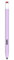 LOVE MEI Custodia protettiva in silicone per Samsung Galaxy Tab S6 Lite S Pen (viola)