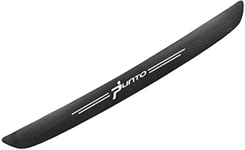 EAGLEG Strisce Protettive per Paraurti Posteriore in Fibra di Carbonio AntiGraffio, per Fi-at, Adesivi Decorativi per Battitacco del Bagagliaio dell'auto - Forte Viscosità,Punto