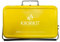 KIKIRIKIT - Barbacoa carbón - Barbacoa portátil carbón- Barbacoa plegable - Kit Barbacoa - Accesorios Camper- Regalo original - Regalos para padres (Amarillo, Basic Kit)