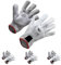 Keli – 3 Paar Cowboy-Schutzhandschuhe aus Leder – Patent zur Paarung – Handhabung & Außenarbeit – Latex frei – amerikanische Form – T09