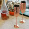 Gr8 Home Set of 2 Copper Stainless Steel Prosecco Glasses Champagne Drinks Flutes Reusable Xmas Wedding Party Camping Kitchen