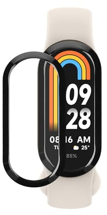 kwmobile 2X Transparente Displayschutzfolie kompatibel mit Xiaomi Mi Band 8 Folie - Schutzfolie für Fitness Tracker - robuster Displayschutz