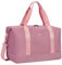 ECOHUB 30L Reisetasche Handgepäck Groß, für Easyjet Handgepäck 45x36x20, Faltbare Handgepäck Tasche für Flugzeug, Sporttasche mit Abnehmbar Nass-Tasche, Weekender Damen Herren(Rosa)