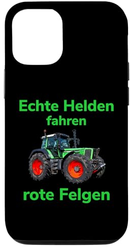 Hülle für iPhone 13 Traktor Landwirt Trecker Echte Helden fahren rote Felgen