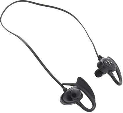 Qcwwy Auriculares Intrauditivos con Dientes para Natación, Cascos para Nadar, Auriculares para Buceo, Piscinas Inflables con Anillo Superior (Black)