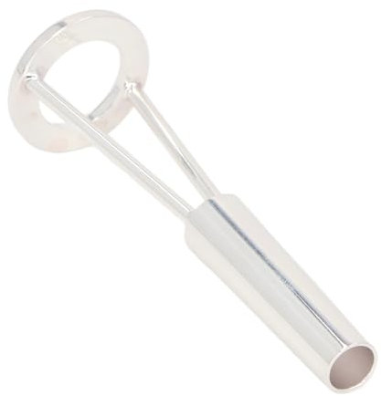 Entraîneur D'embouchure de Trompette, Dispositif D'entraînement D'embouchure Creuse en Métal, Constructeur de Muscles des Lèvres, Correcteur de Forme de Bouche