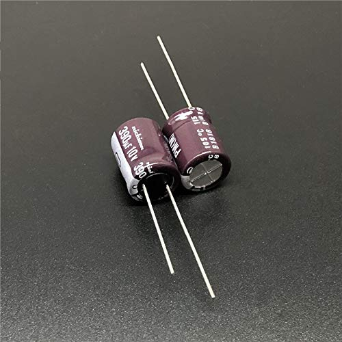 30 Stück 10V390uF PM-Serie 10x12,5mm 10V390uF Aluminium-Elektrolytkondensator mit niedriger Impedanz