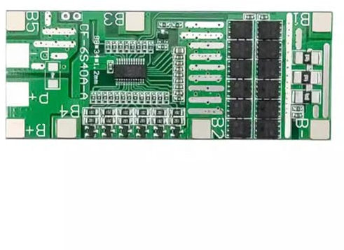 Misamo Panneau de Protection de Batterie Li-Ion pour Éclairage Solaire Module Intégré Série 6 24 V 40 A avec Outils Électriques D'Égaliseur