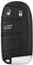 SXXJVES Guscio Chiave Auto per Fiat per 500X per 500 per 500L Telecomando per Chiave Smart Car Shell Custodia Cover ID FCC: M3N-40821302 Car Key Shell(5)