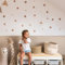 LILIMAUS Wandsticker Kinderzimmer [132 Stck. in vielen Farben] - Wandtattoo Punkte - Wandaufkleber Kinderzimmer Mädchen & Jungen - Wanddeko Kinder & Babyzimmer Deko - Aufkleber Wand - Wall stickers