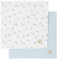Steiff Unisex Baby Mullwindel 2er Pack Tragbare Decke, Bright White, One Size