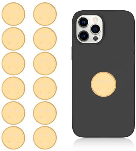 12 Stück Strahlenschutz Handy Aufkleber, Strahlung Abschirmung Handy Aufkleber, EMF Blocker Strahlenschützer für Alle Elektronik Geräte