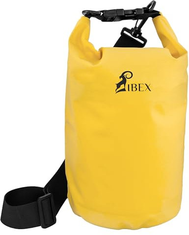 ZIEGER SCHNORR Drybag 5 Liter Gelb Tasche Seesack Packsack Wasserdicht