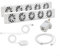 Smart Radiator Fan，Smart Radiator Extension Kit，Radiator Fan Booster，Smart Radiator Ventilator With Thermostat Controller(DUO-SET)